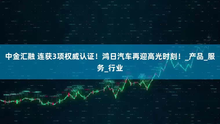 中金汇融 连获3项权威认证！鸿日汽车再迎高光时刻！_产品_服务_行业