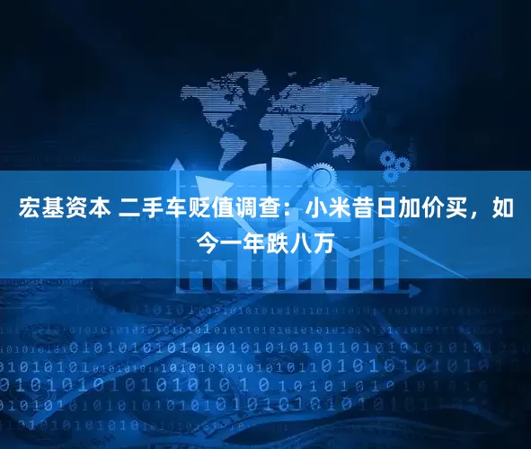 宏基资本 二手车贬值调查：小米昔日加价买，如今一年跌八万
